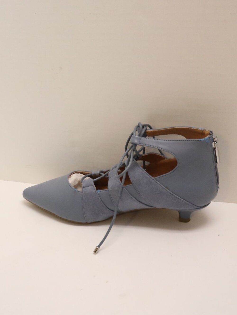 Comfortview Women's Short Hills Dress Shoes with Zippers Size 9M Blue - Picture 9 of 13